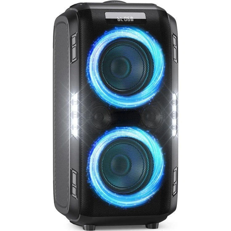 250W PEAK Large Bluetooth Speaker Loudest/Massive 120dB/12 Custom Bass, V5.3 Big Party Boombox Portable Speaker - Ruwan audio