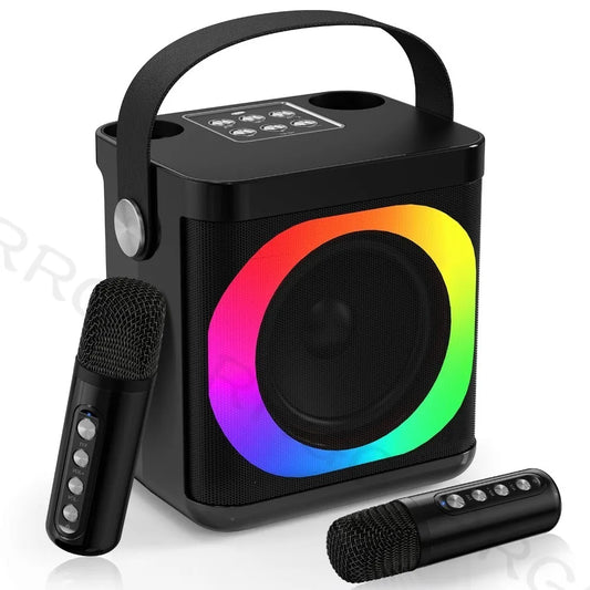 High Power Karaoke Bluetooth Speaker Portable Wireless Subwoofer Supports for Home Party - Ruwan audio