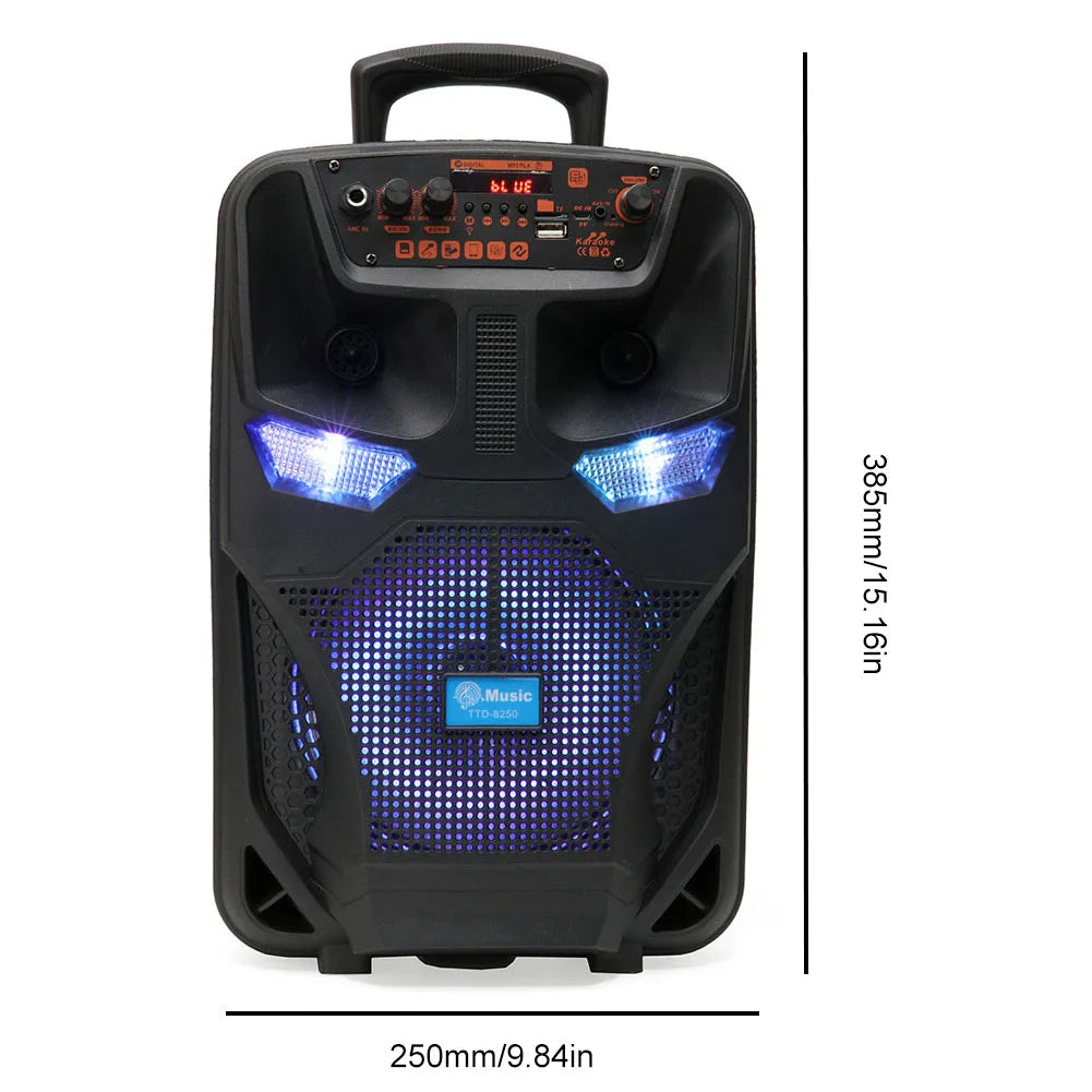 Bluetooth Speaker Sound Box Loud Speaker Support FM Radio Stereo Sound System Speaker - Ruwan audio